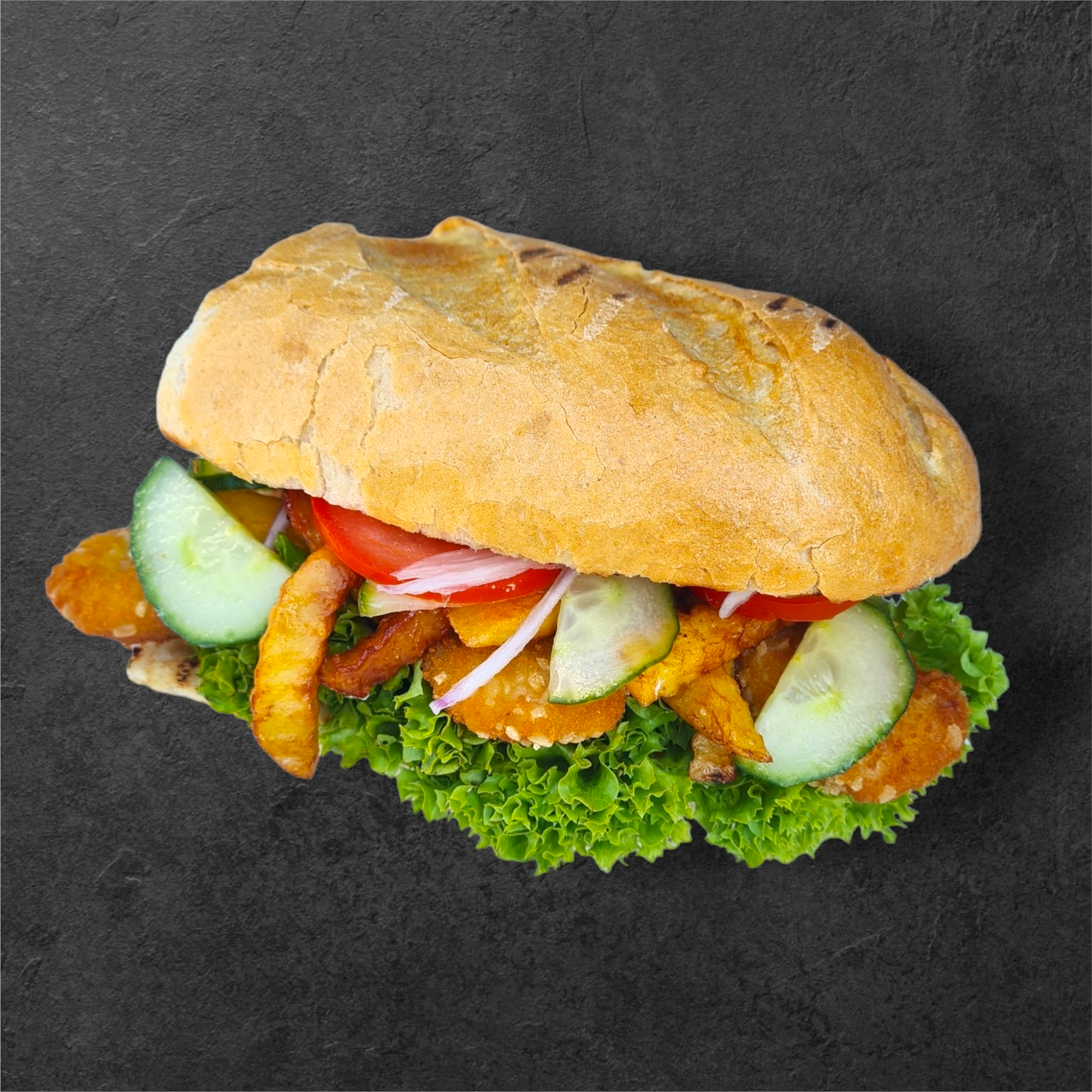 Franzemini cu pui crispy