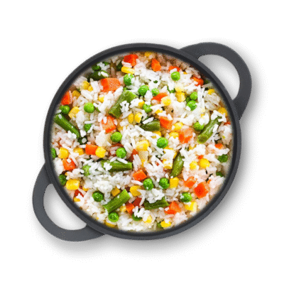 Orez cu legume Catering Scorilo