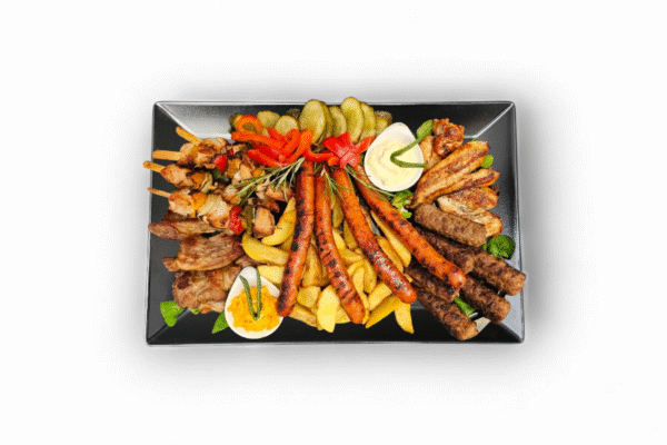 Platou Grill – 4 / 5 persoane (1,5 Kg)